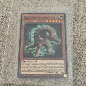 Chronomaly Acambaro Figures Yugioh Trading Card Monster Card